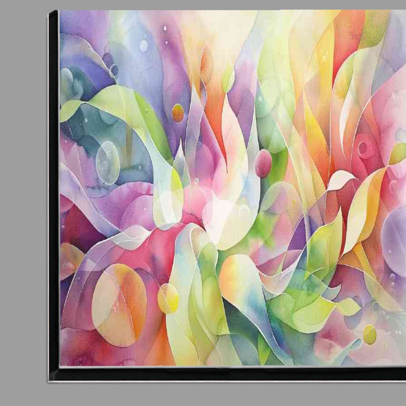Buy Di-Bond : (Abstract shapes and bubbles)