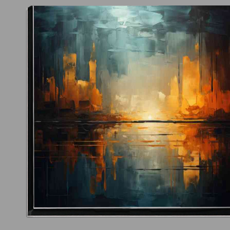 Buy Di-Bond : (Painted colours city like form)