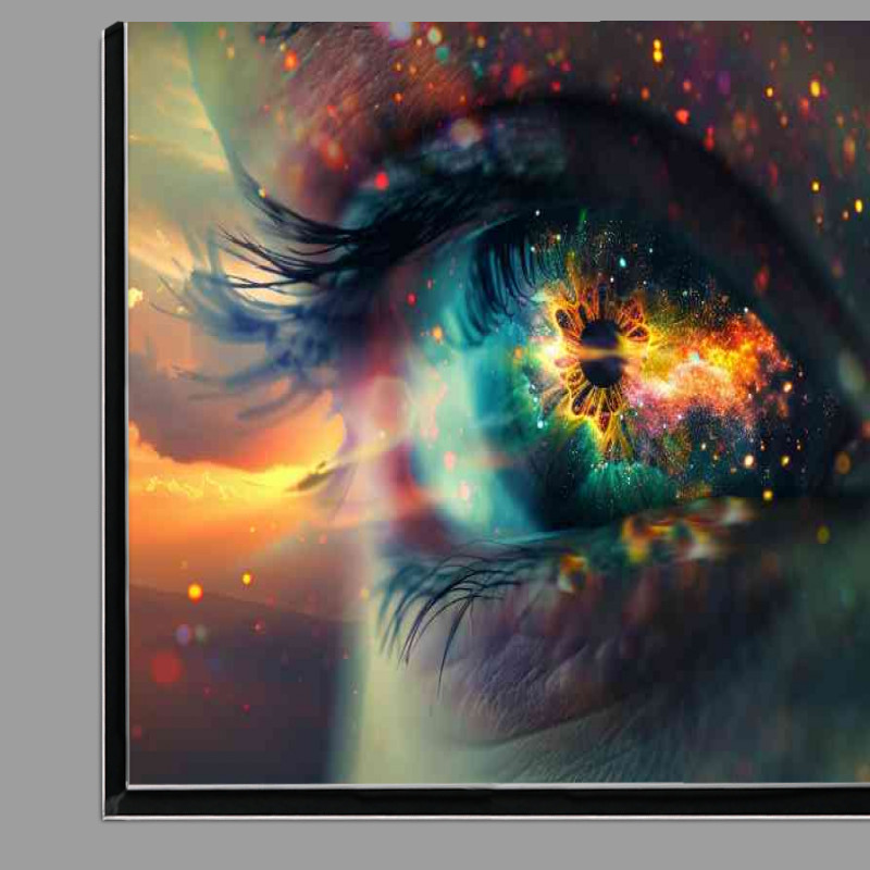Buy Di-Bond : (An Eye with the nebula in front of it)