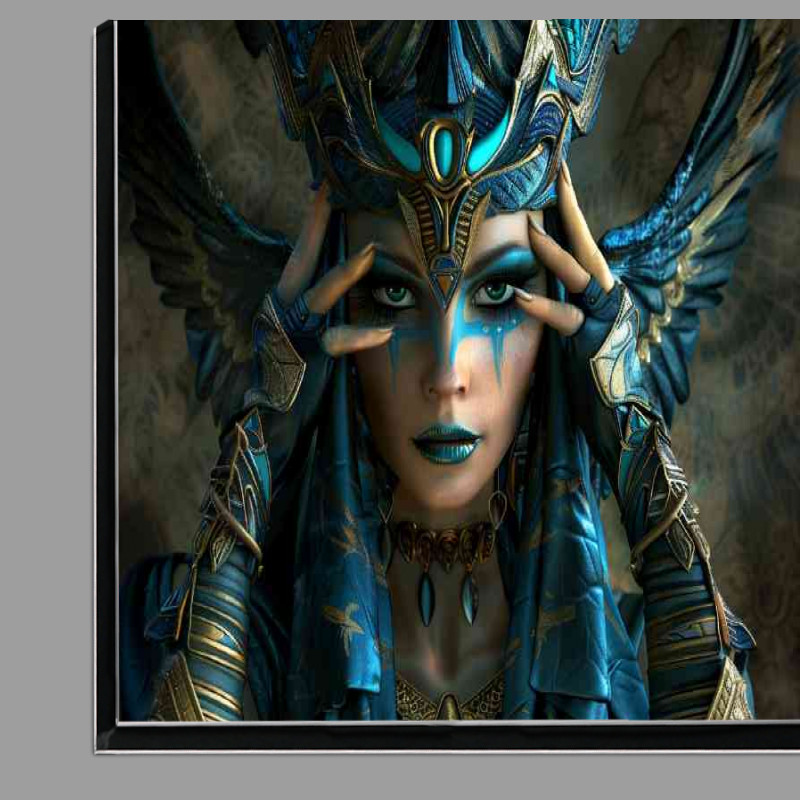 Buy Di-Bond : (Egyptian goddess in blue and glod)