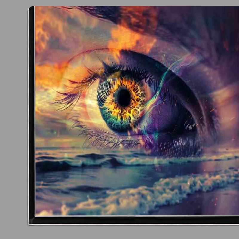 Buy Di-Bond : (The Eye with the sea waves)