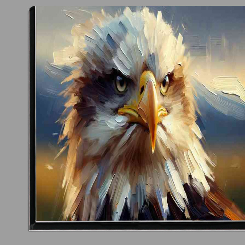 Buy Di-Bond : (Majestic Eagle using a heavy palette knife technique)