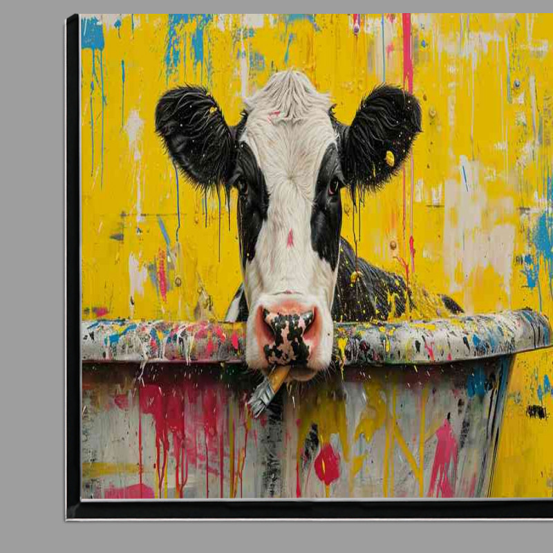 Buy Di-Bond : (Cow just finished painting)