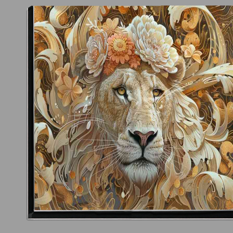 Buy Di-Bond : (A Detailed style of a Lion)