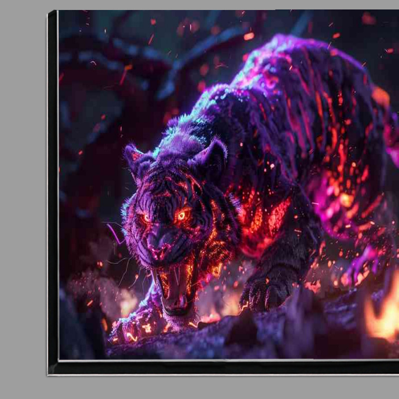 Buy Di-Bond : (Flame coloured purple Tiger)