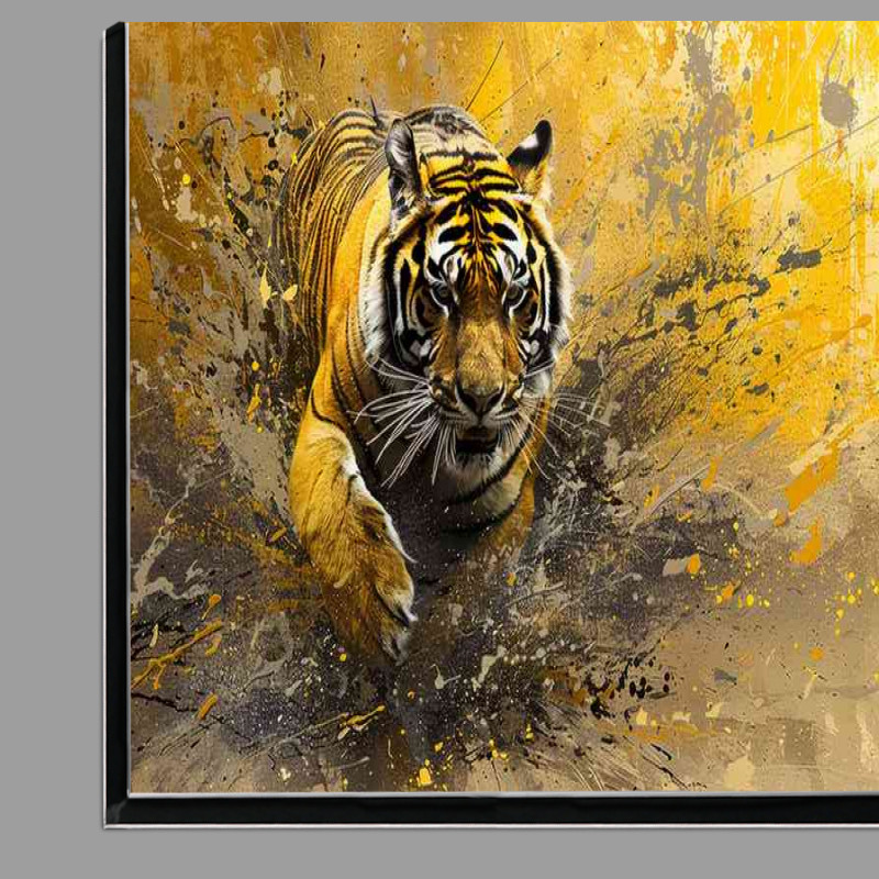 Buy Di-Bond : (Tiger running through the splashed art)