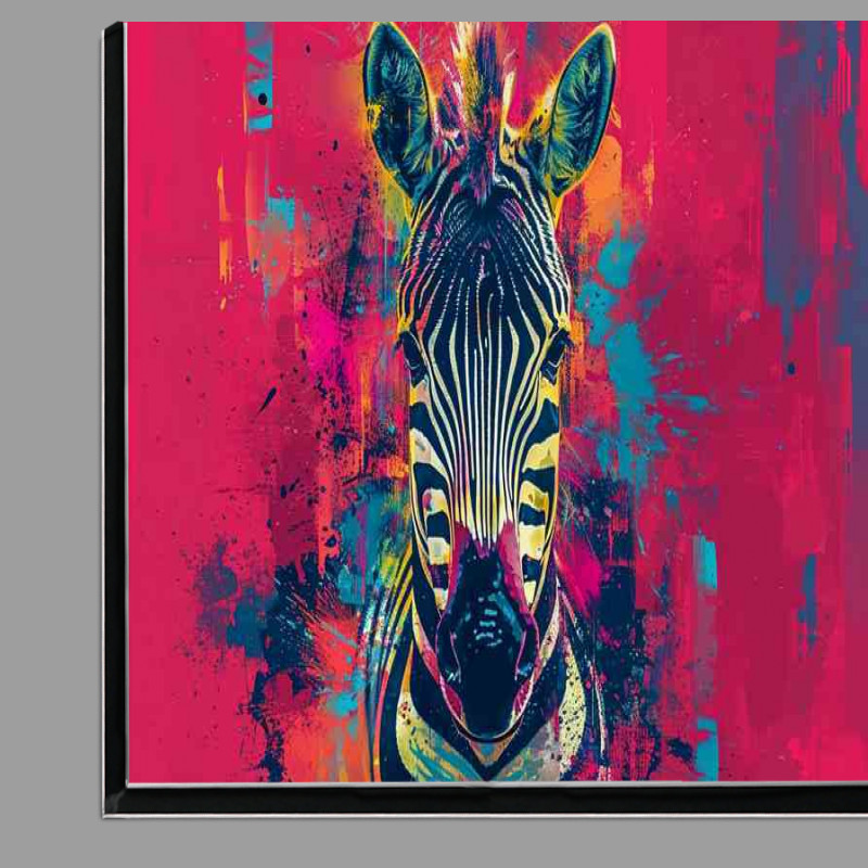 Buy Di-Bond : (Zebra head is painted with a variety of colors)