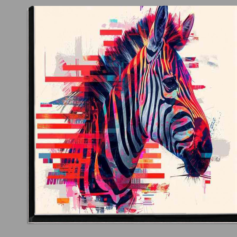 Buy Di-Bond : (Zebra head painted in various colours)