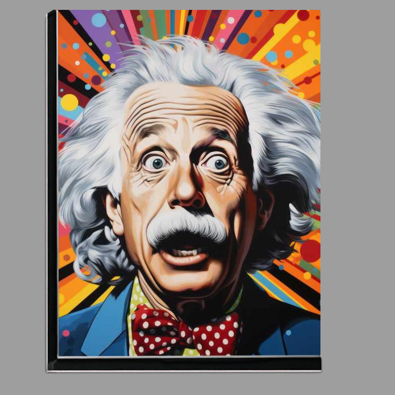 Buy Di-Bond : (Einstein pop art)