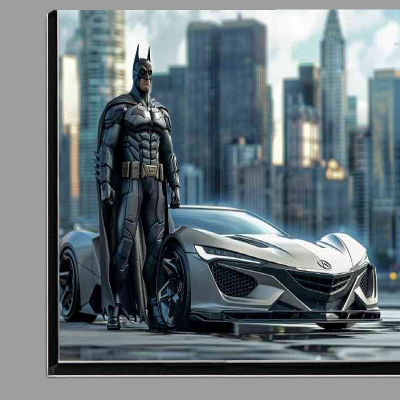 Buy Di-Bond : (Batman_standing_next to the silver car)