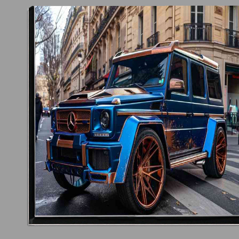 Buy Di-Bond : (Blue and copper metallic paint Mercedes G class)