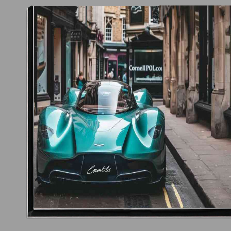 Buy Di-Bond : (Futuristic concept car style Aston Martin in teal green)
