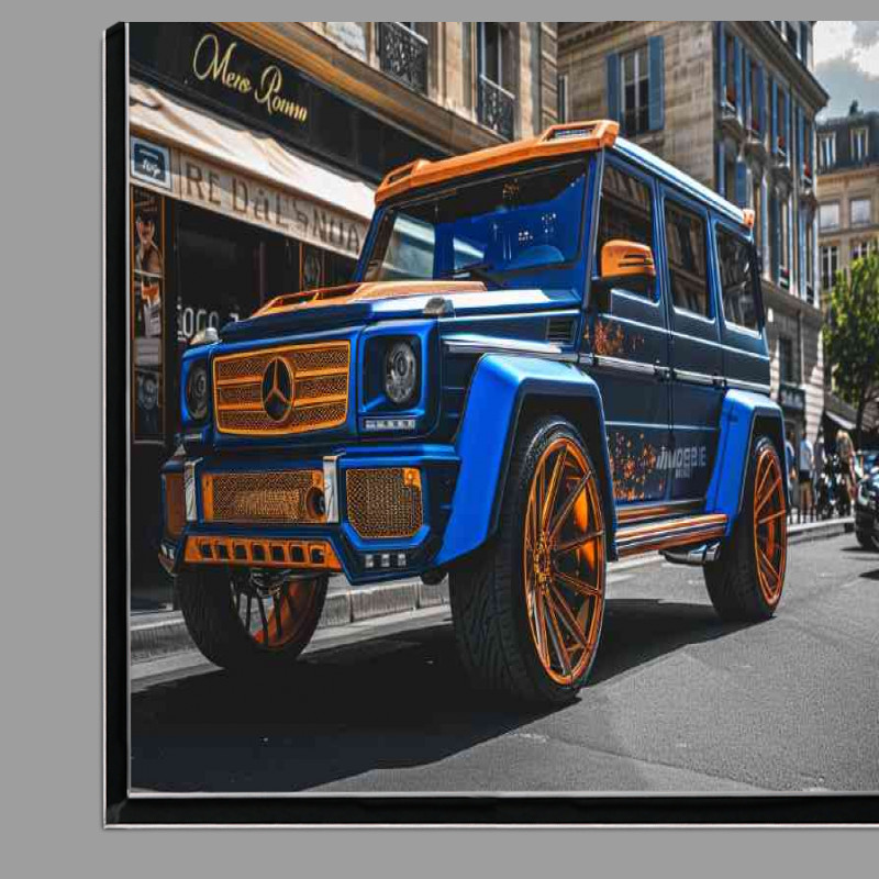 Buy Di-Bond : (G class blue and copper metallic paint Mercedes)