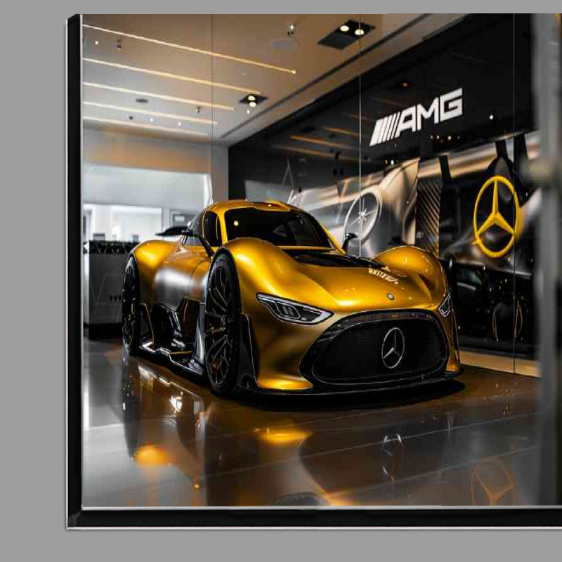 Buy Di-Bond : (Mercedes style AMG golden style vision)