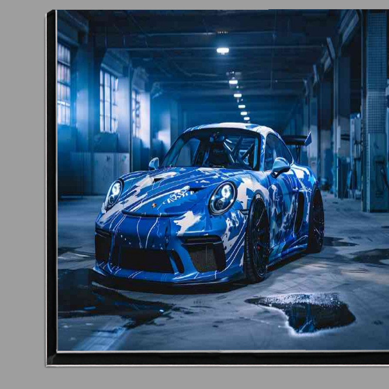 Buy Di-Bond : (Porsche with blue and white paint)