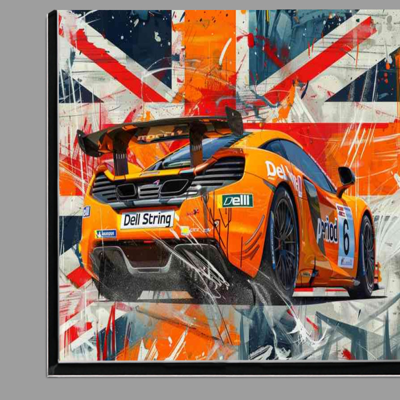 Buy Di-Bond : (The orange McLaren car painted style)