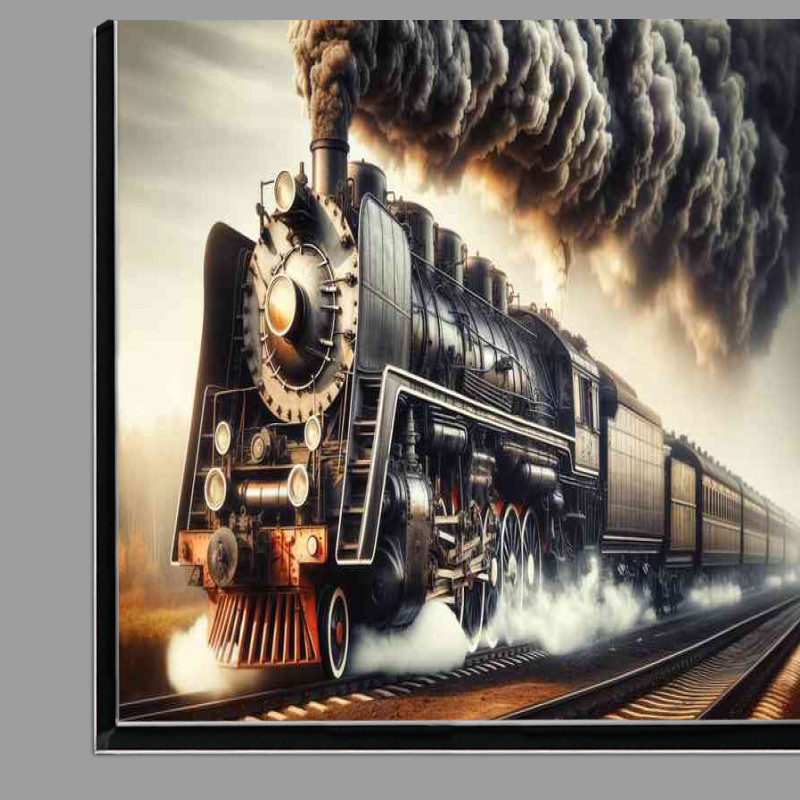 Buy Di-Bond : (Locomotive Steam Power Majesty a classic steam engine train)
