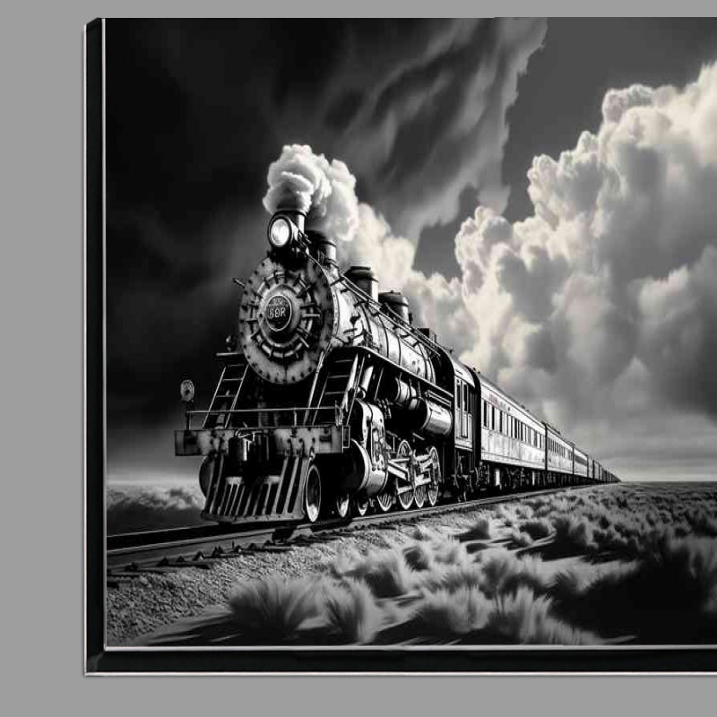 Buy Di-Bond : (Stram Train in black and white)