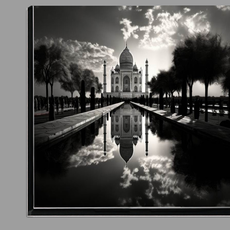 Buy Di-Bond : (Black and white Taj Mahal)