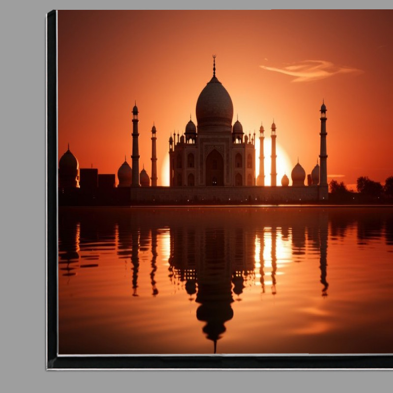 Buy Di-Bond : (Taj Mahal at dusk evening)