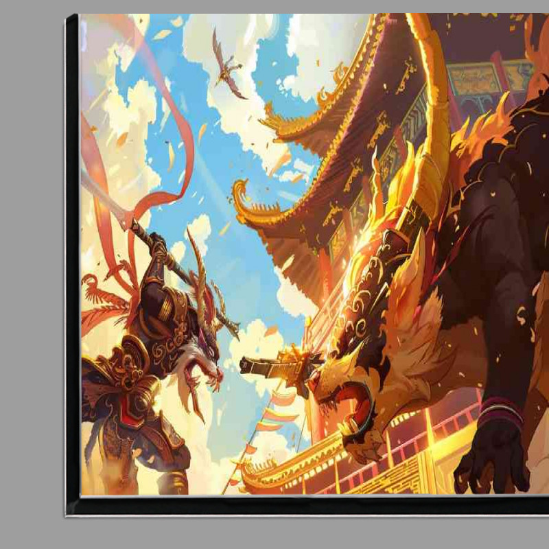 Buy Di-Bond : (Dragons fignt in the arena)