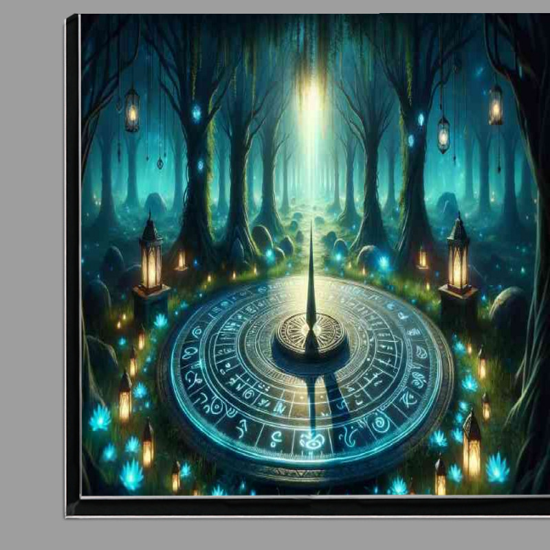 Buy Di-Bond : (Ancient sundial positioned at the heart of a magical grove)