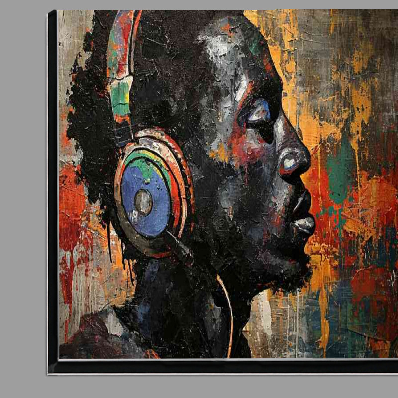 Buy Di-Bond : (A man listning to his music with headphones on)