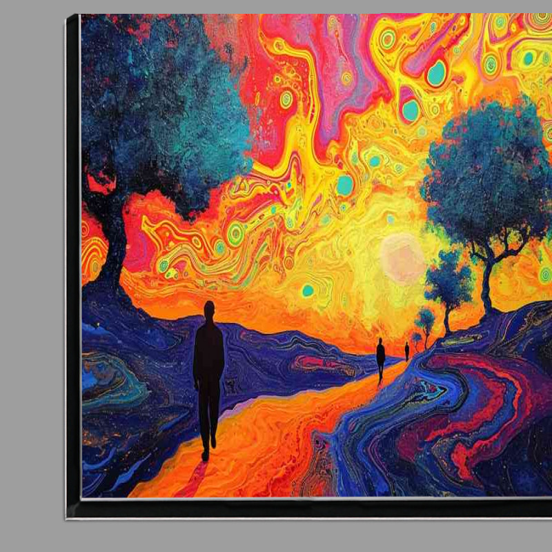 Buy Di-Bond : (Ecstasy road with trees on the side)