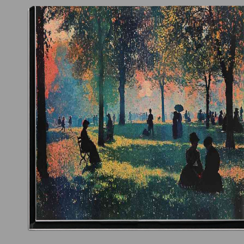 Buy Di-Bond : (People in the park sitting)