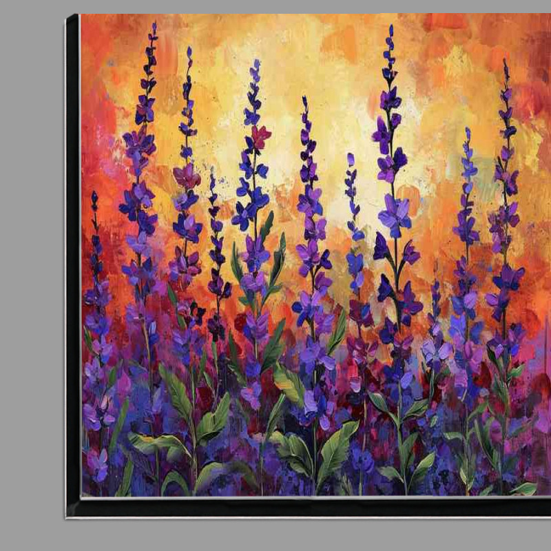 Buy Di-Bond : (Purple flowers during summers day)