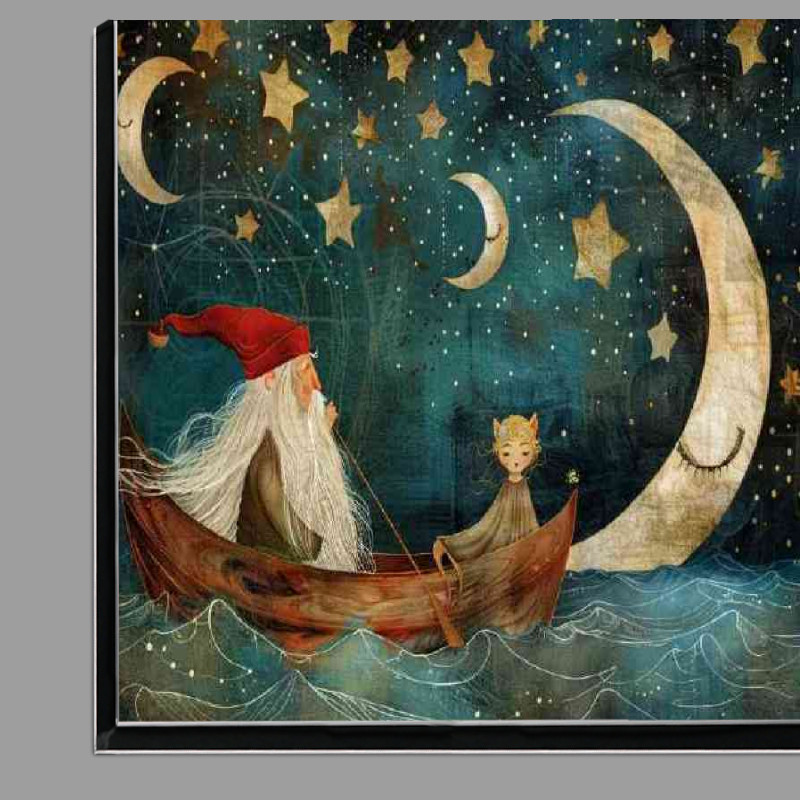 Buy Di-Bond : (Old man with long beard and the boat)