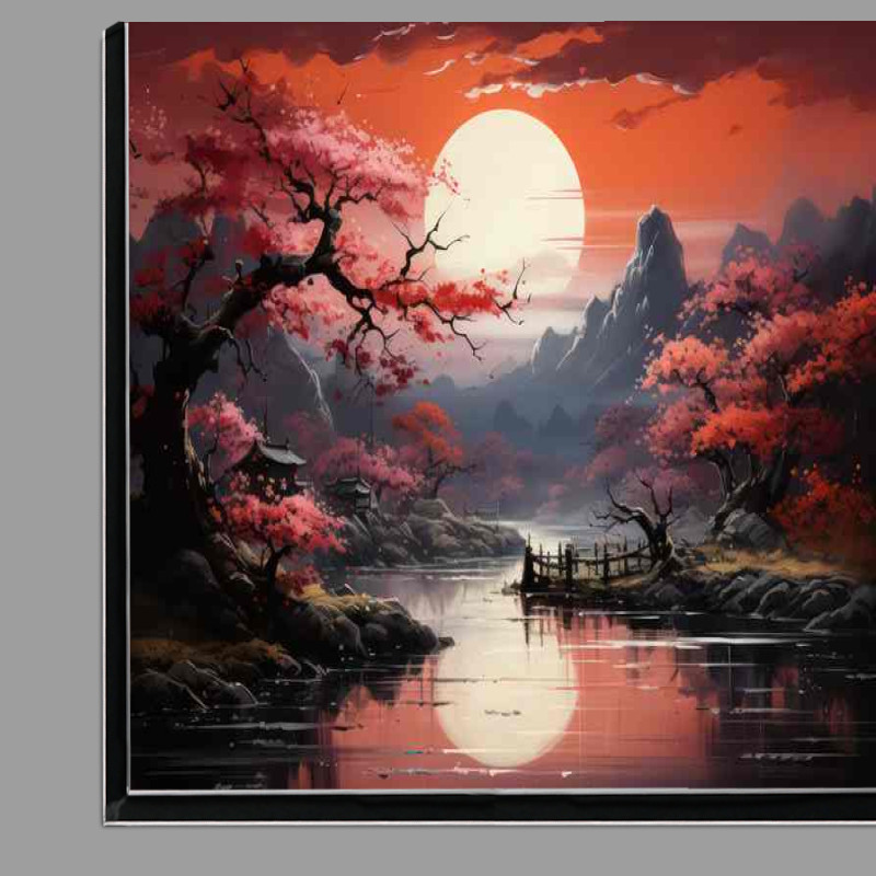 Buy Di-Bond : (Japans Cherry Blossom Waterfronts)