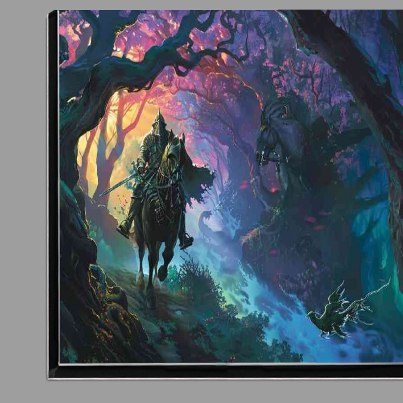 Buy Di-Bond : (Knight on horseback rides through an enchanted forest)