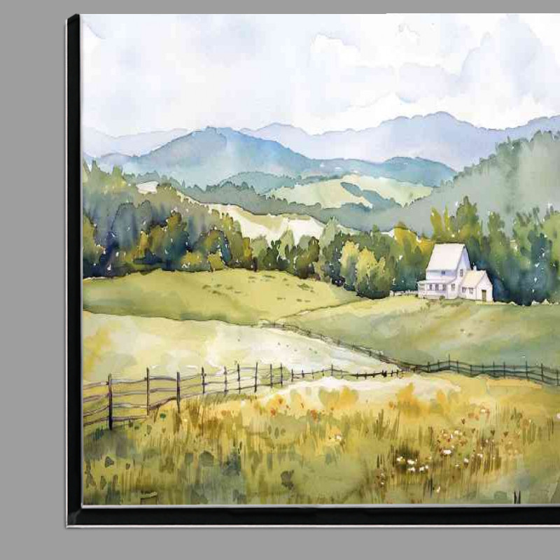 Buy Di-Bond : (Farm in the distance rolling hills)