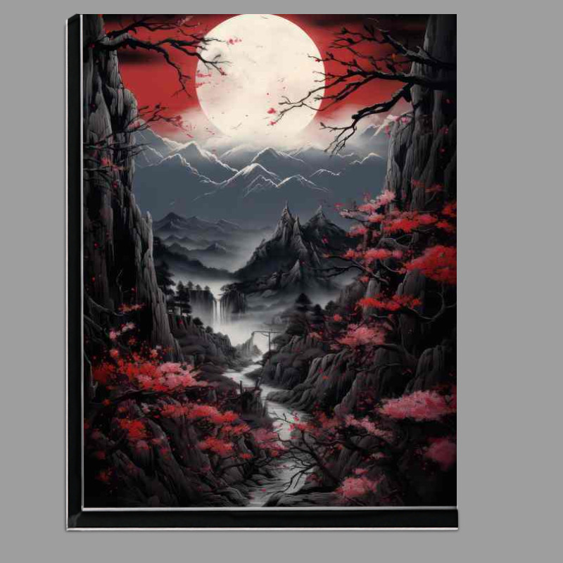 Buy Di-Bond : (Cherry Blossom Adventures Hiking Japans Mountainous Terrain)