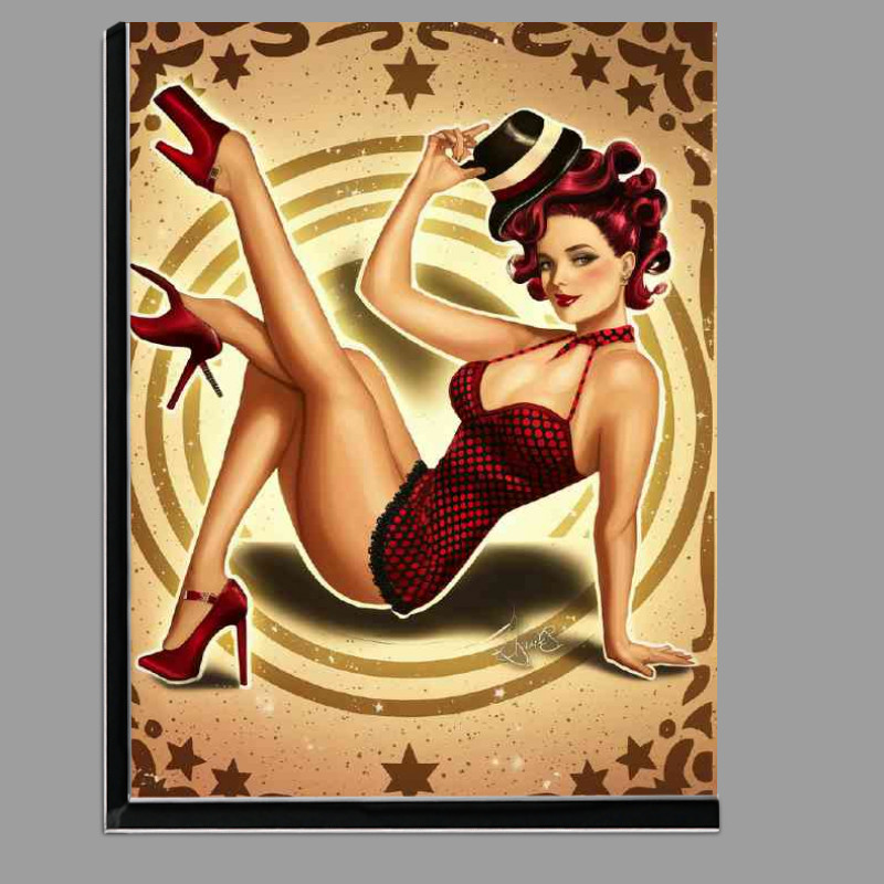 Buy Di-Bond : (Vintage Pin up Classic dancer)