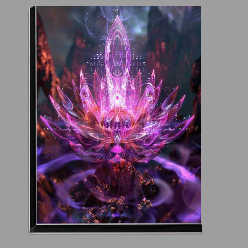 Buy Di-Bond : (Chakra buddaha and lotus in the style_of_celestial)