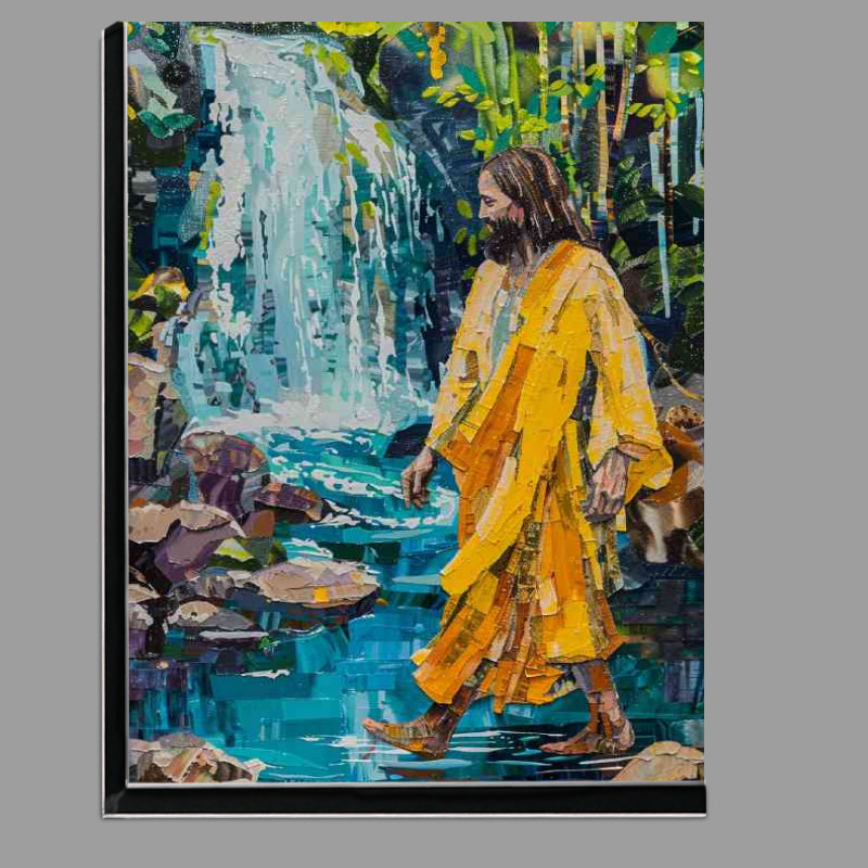 Buy Di-Bond : (Jesus walks through the stream)