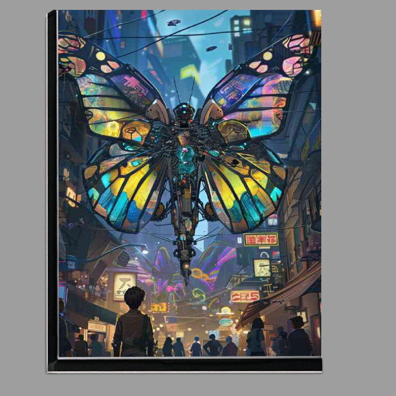 Buy Di-Bond : (Giant Butterfly made of colorful glass)