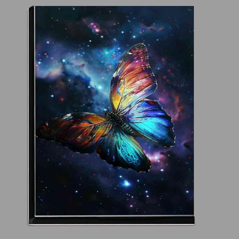 Buy Di-Bond : (Stunning Butterfly with vibrant colors gracefully flying)