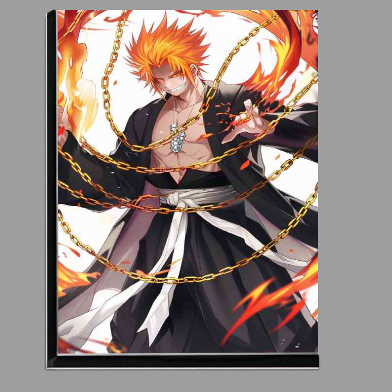 Buy Di-Bond : (Bleach anime character holding gold chains)