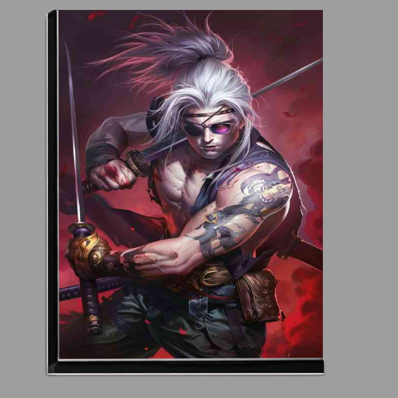 Buy Di-Bond : (Handsome man with silver hair)