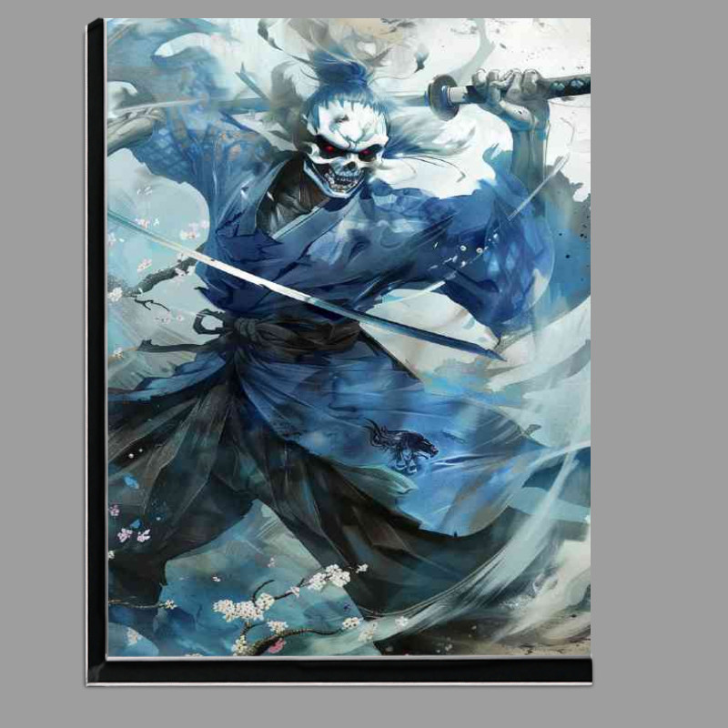 Buy Di-Bond : (Kugust blue holding katana skull)