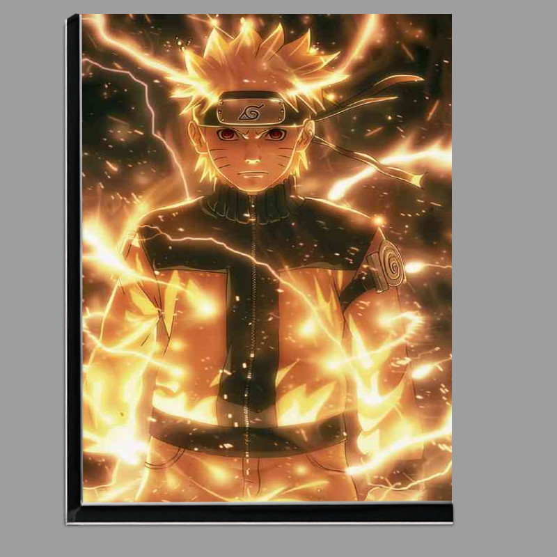 Buy Di-Bond : (Naruto with his golden glow)