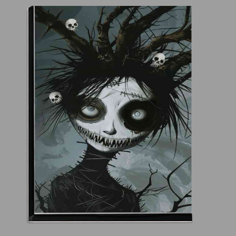 Buy Di-Bond : (An eerie character eyes and skulls)