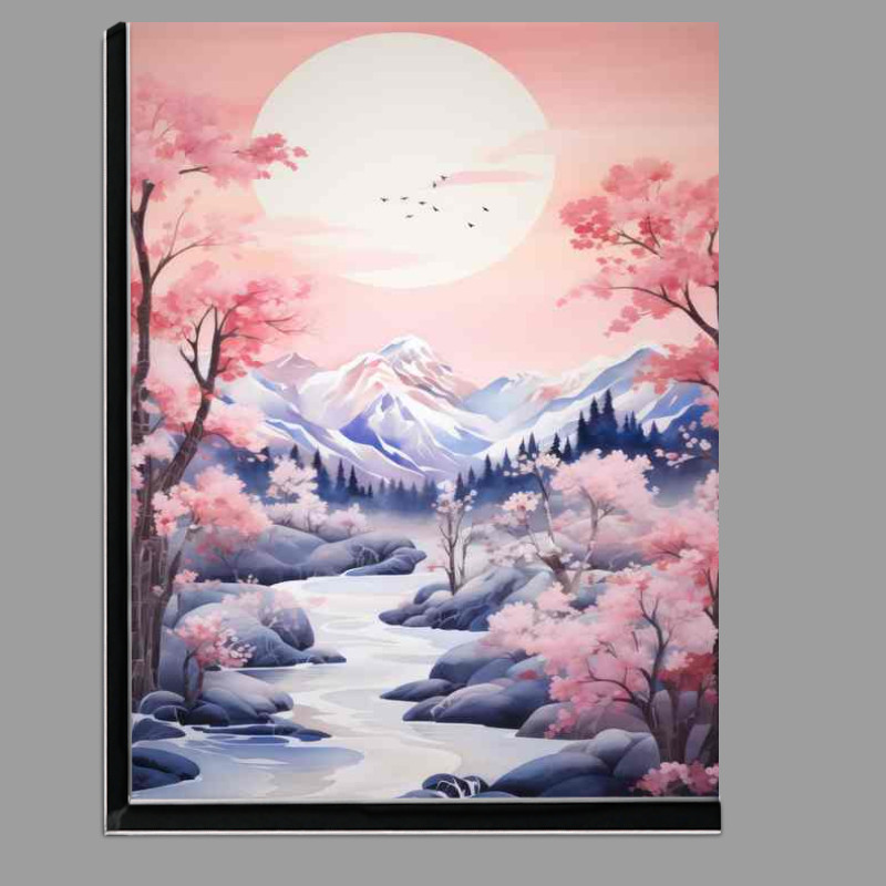 Buy Di-Bond : (Japans Iconic Views Cherry Trees Peaks and Waters)