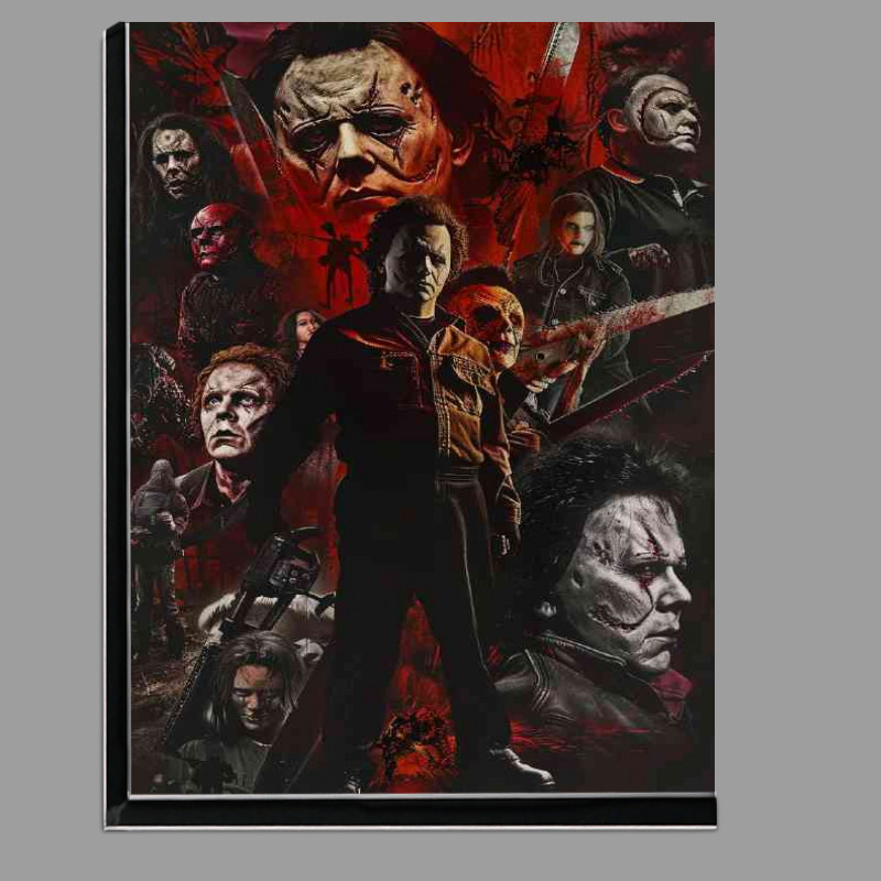 Buy Di-Bond : (Iconic horror movie characters with blades)