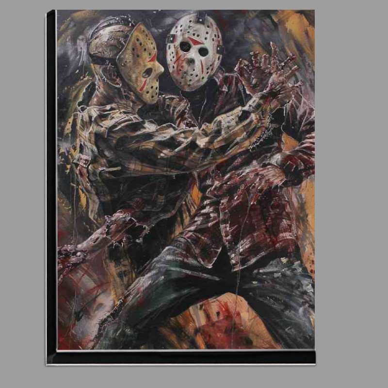 Buy Di-Bond : (The most famous movie characters in horror painted)