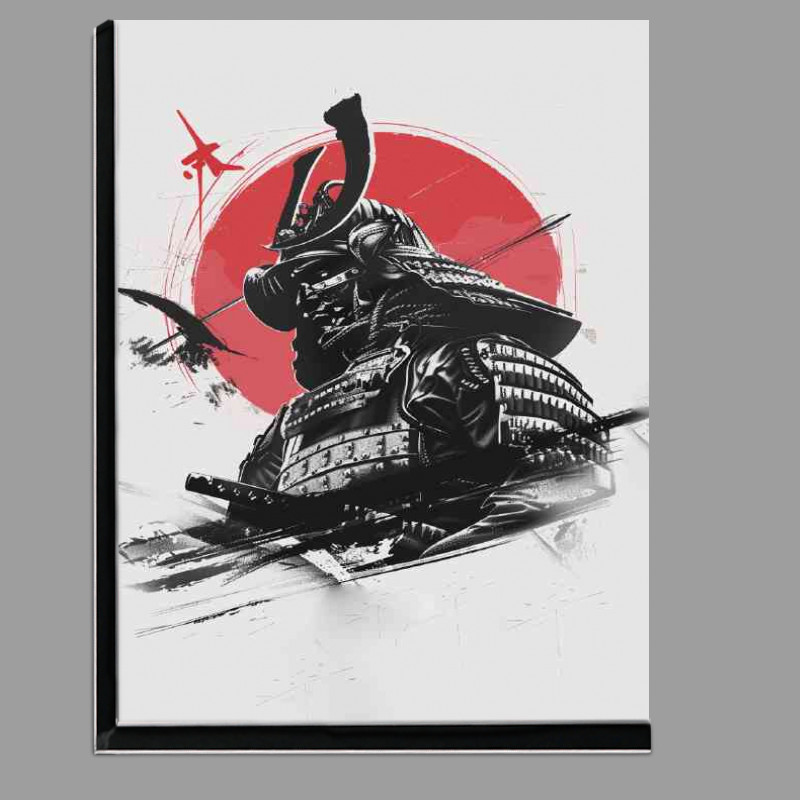 Buy Di-Bond : (Dynamic poster design Japanese Samurai)