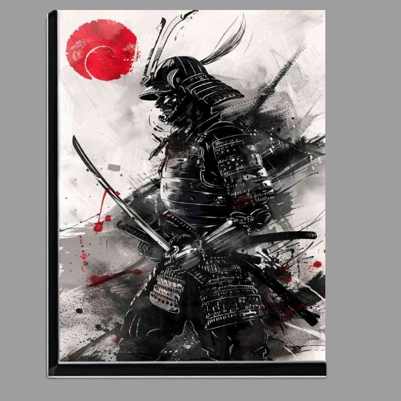 Buy Di-Bond : (Japanese samurai in armour with katana poster art)